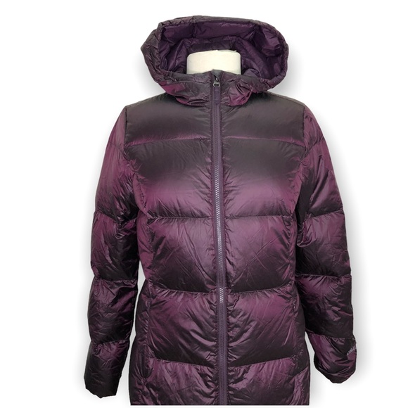 Eddie Bauer Luna Peak Down Filled Jacket in Deep Eggplant - Picture 4 of 12